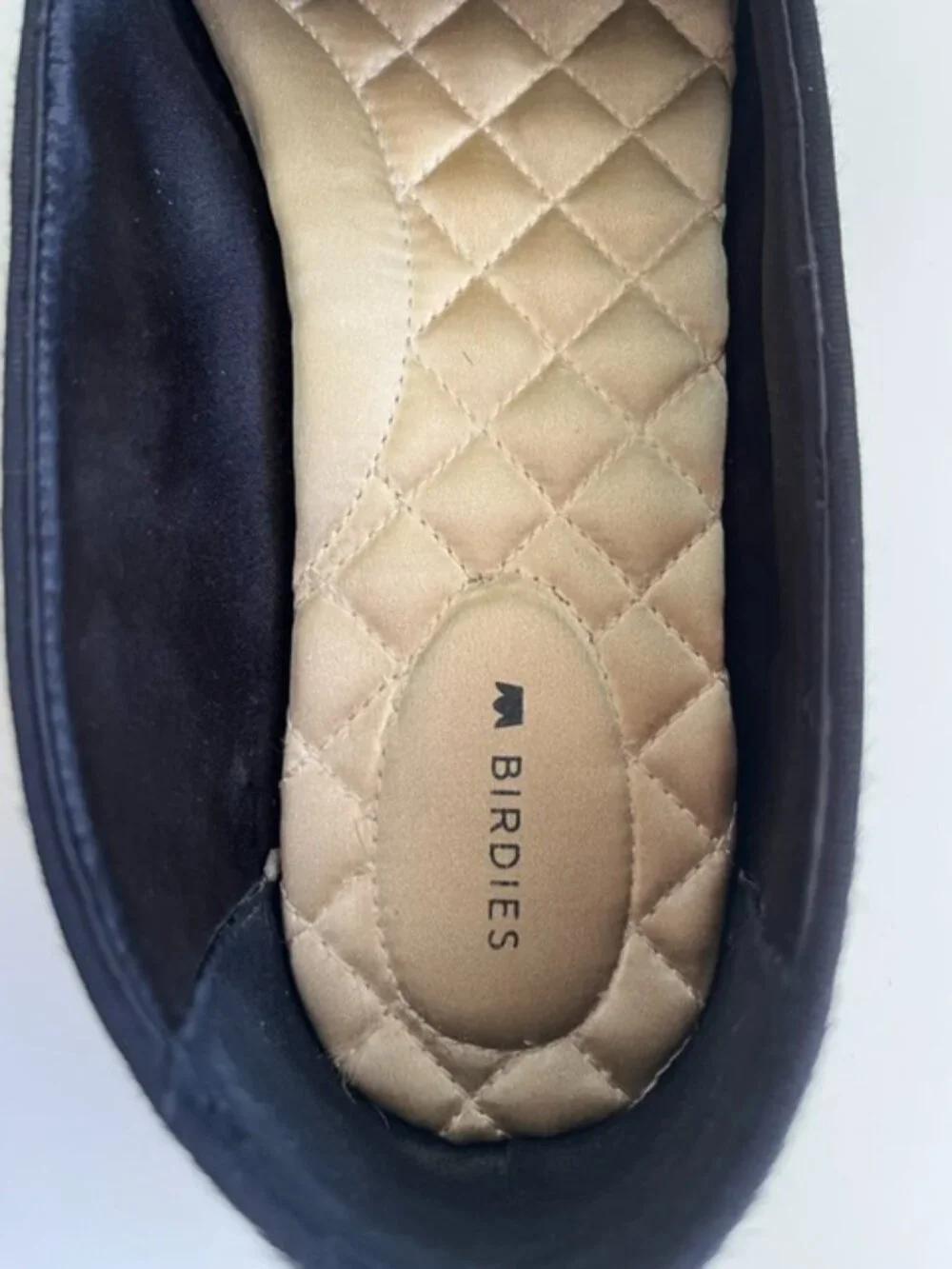 Birdies The Blackbird Loafers in Black Calf Hair | Size 8.5